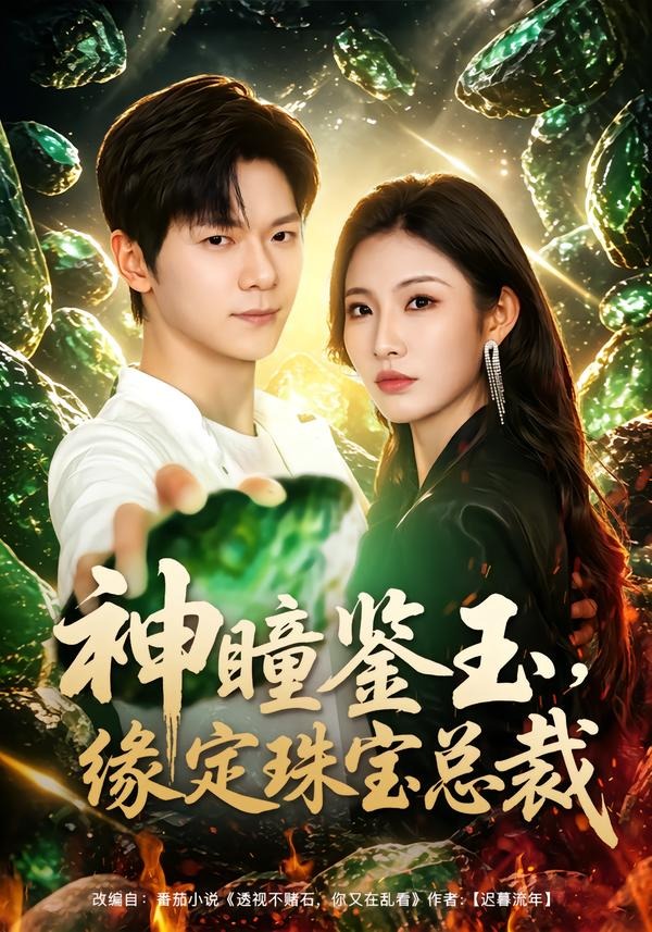 神瞳鉴玉，缘定珠宝总裁封面图