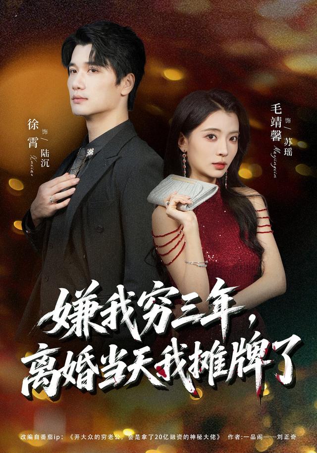 嫌我穷三年,离婚当天我摊牌了封面图