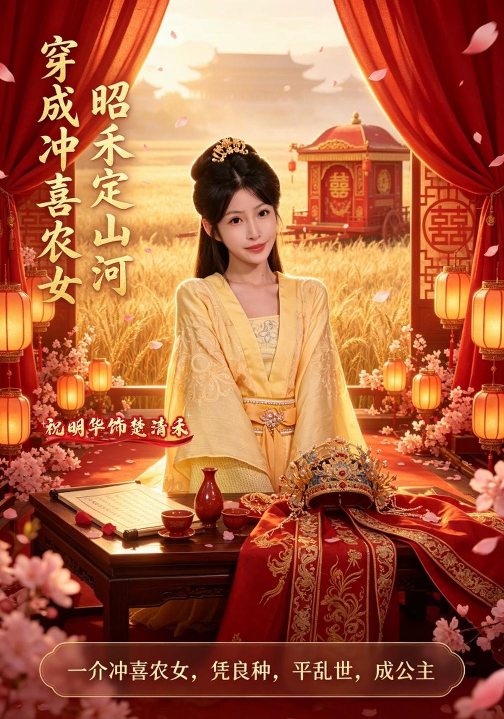 穿成冲喜农女,昭禾定山河封面图