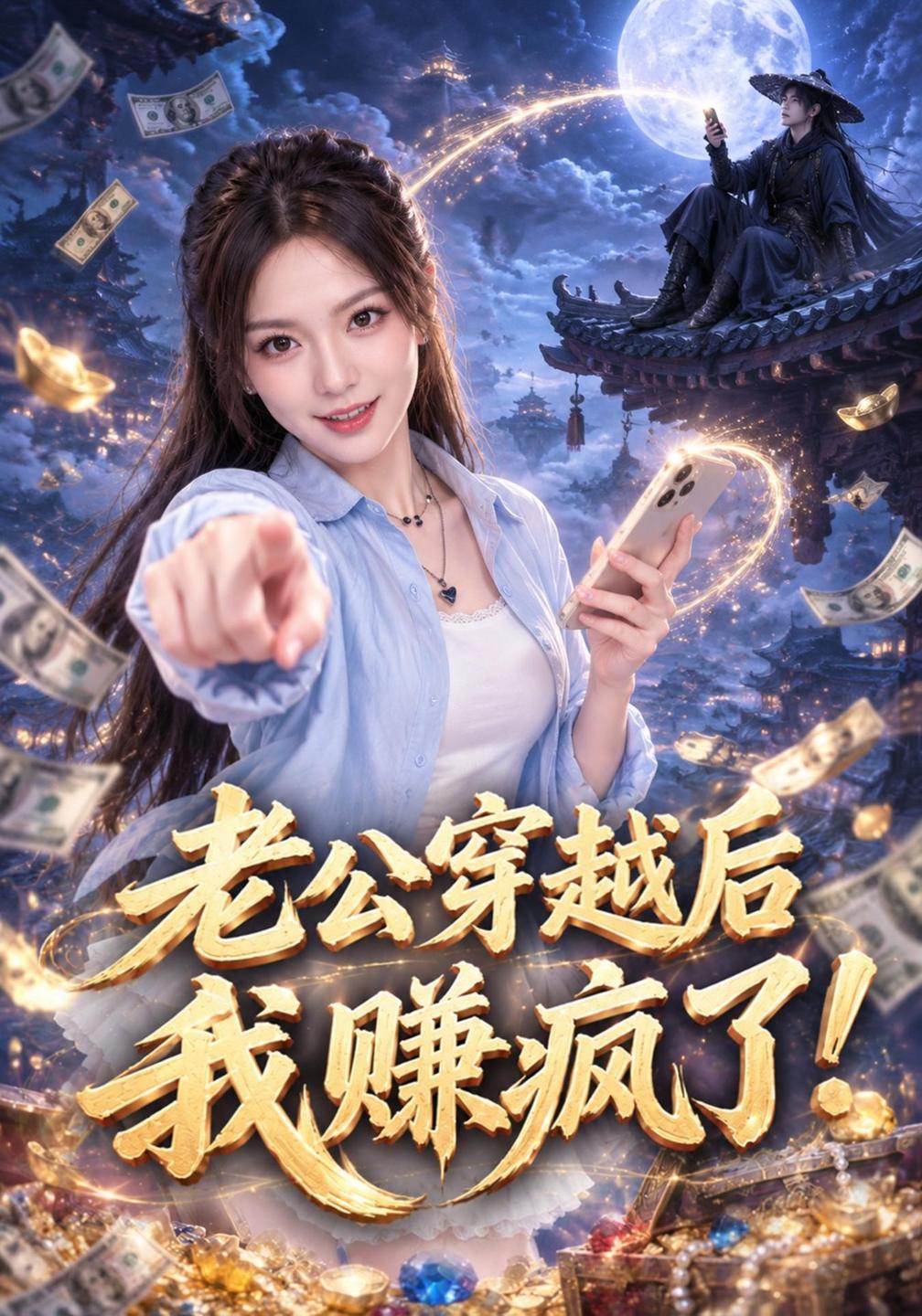 老公穿越后我赚疯了!封面图