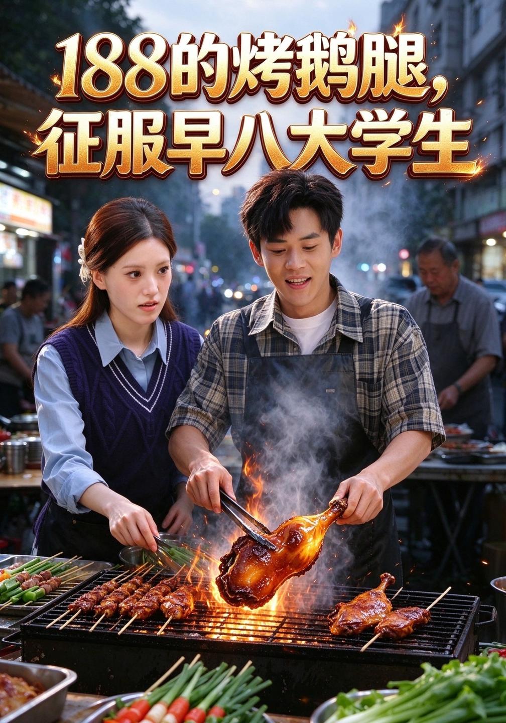188的烤鹅腿,征服早八大学生封面图